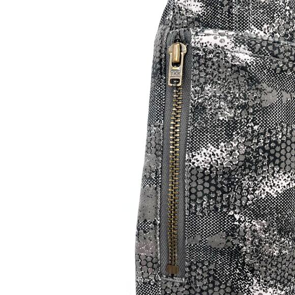 Aventura Blake Camouflage Print Skinny Ankle Pants Womens Size 8 Brushed Nickel - Picture 6 of 9